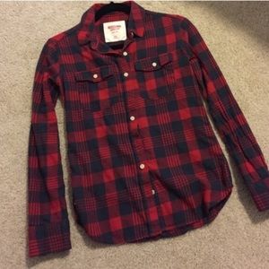 Mossimo Women's Flannel Plaid Shirt