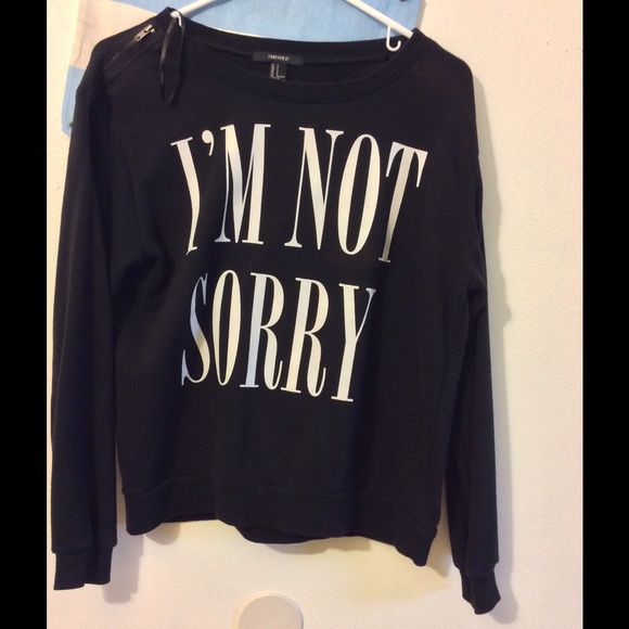 Black long sleeve.