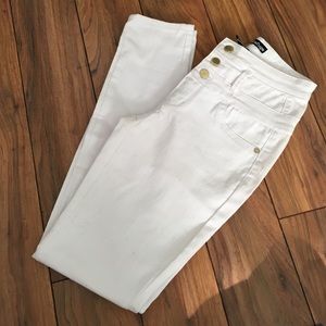 Refuge white jeans.
