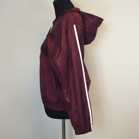 ❗️SOLD❗️Burgundy Lavon  Hooded Jacket 😍😍 - Picture 2 of 4