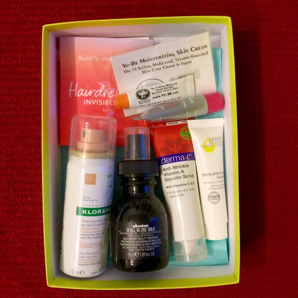 Hair and skin high-end beauty samples!