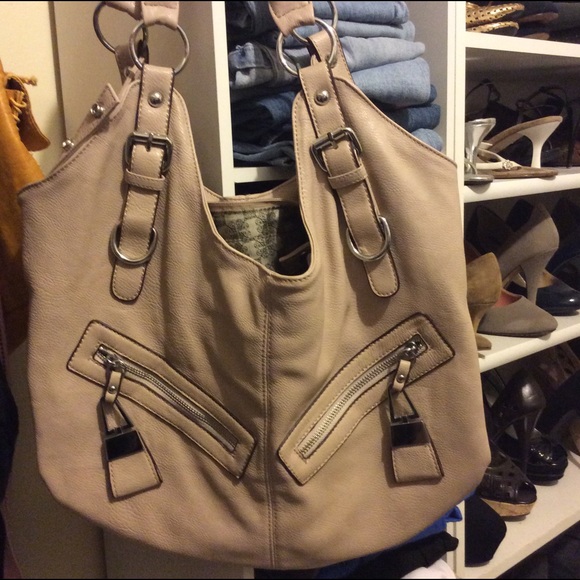 Tan purse