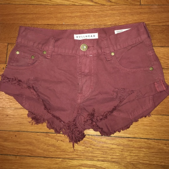 RUST COLORED SHORTS PAC SUN