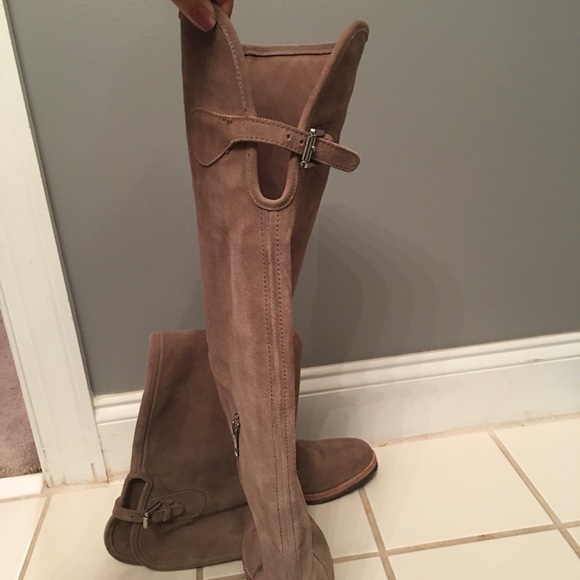 Coach palmera over the knee riding boots size 8