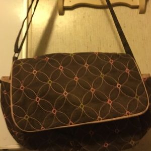 A diaper bag