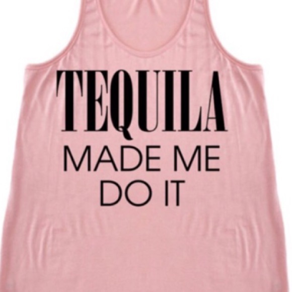 • Pink Tequila Tank • - Picture 2 of 3