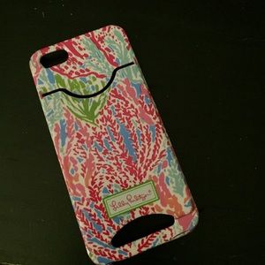 iPhone 5 Lilly Pulitzer Card Holder Case