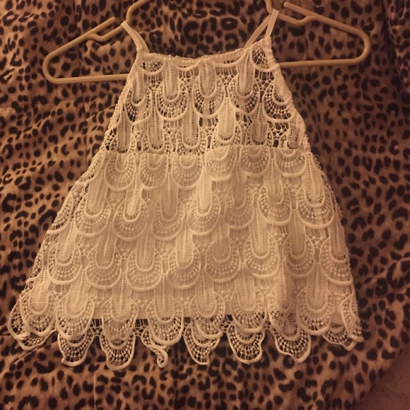 Lace Crop Top :)