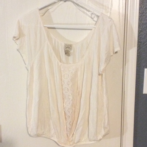 White lace blouse