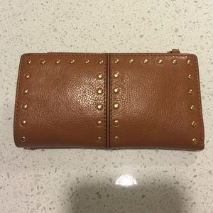 Michael Kors Leather Snap Wallet