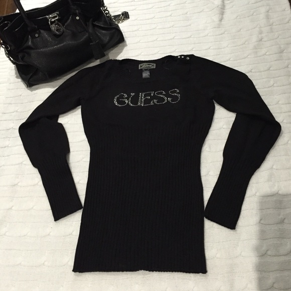 Guess /never used 💟Black sweater