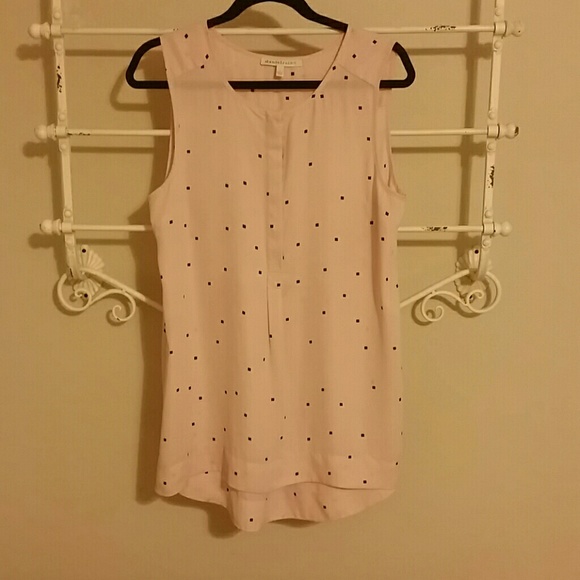 Daniel Rainn high low sleeveless top