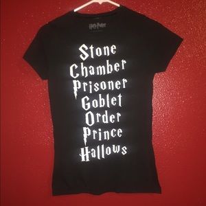 Harry Potter Book List Tee!!