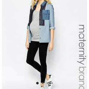 Asos New Look Seam Free Maternity Leggings