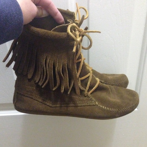 Minnetonka calf boots