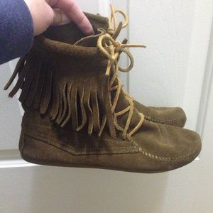 Minnetonka calf boots
