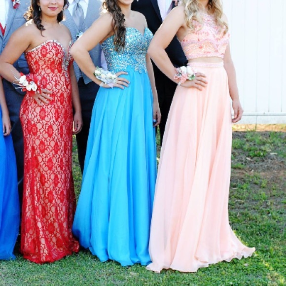 Blush Prom dress by Alexia