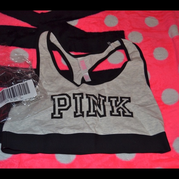 Victoria's Secret pink cotton bra M (A-C) NIB