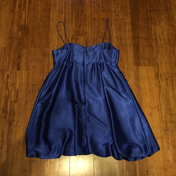 Jessica McClintock Sapphire Bubble Dress - Picture 3 of 3