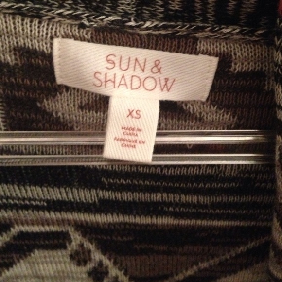 Aztec print open front cardigan - Picture 2 of 3