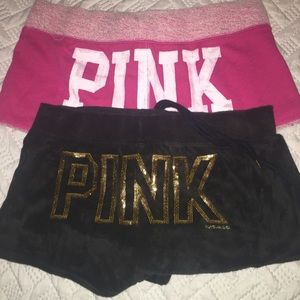 2 PIECE BUNDLE VS PINK SHORTS