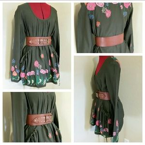 Gorgeous embroidered Desigual tunic