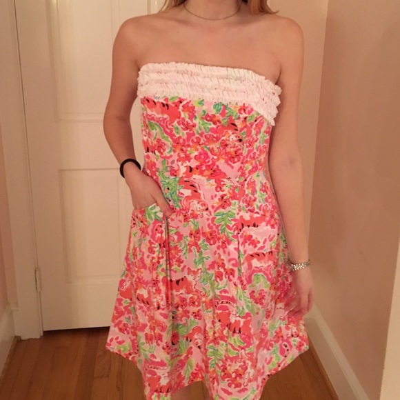 Lilly Pulitzer Strapless dress