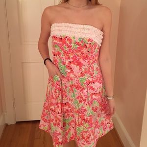 Lilly Pulitzer Strapless dress