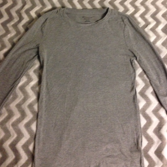 Grey Long Sleeve Merona Top