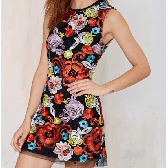 Nasty Gal Rosanna Lace Dress