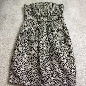 Strapless Homecoming Dress