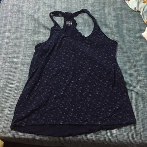 Starry racer back tank