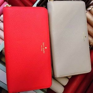 NWT Kate Spade Leather Wallet WLRU2264