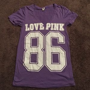 Victoria's Secret PINK Purple T-shirt!