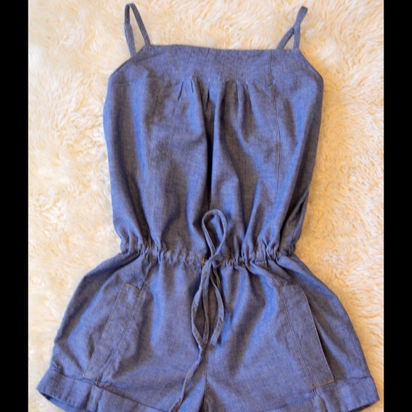 Denim romper/jumper.