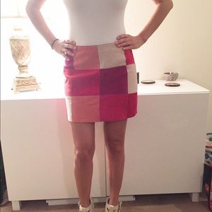 EXPRESS SUEDE CHECKERED SKIRT 🌺