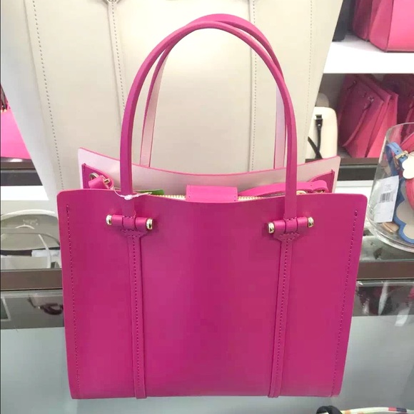 NEW Kate Spade Small Leather Tote - Picture 2 of 4