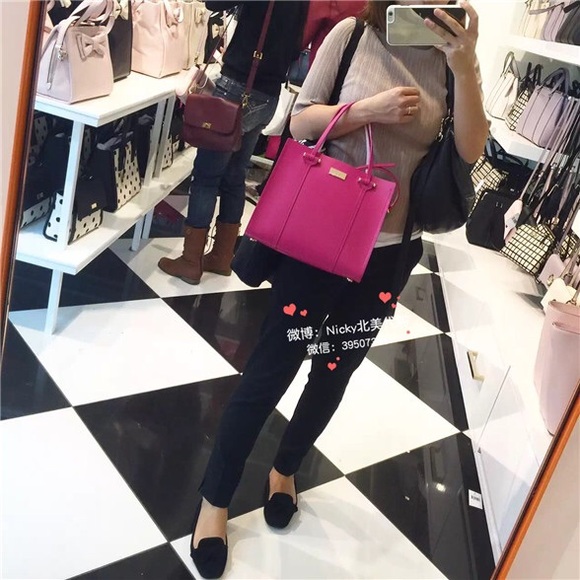 NEW Kate Spade Small Leather Tote - Picture 4 of 4