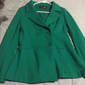 Cute green coat