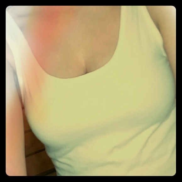 Cream tank top