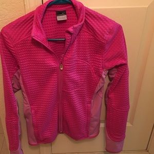 Pink nike sports jacket