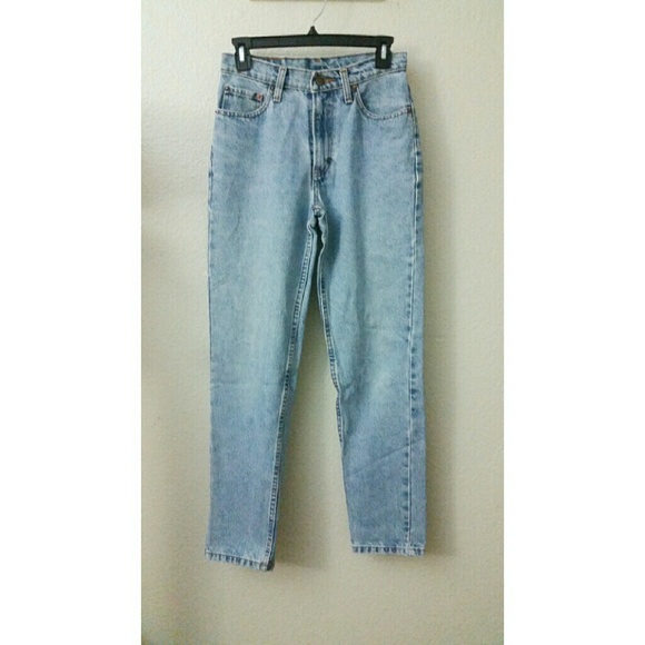 Vintage Lightwashed High Waisted Jeans