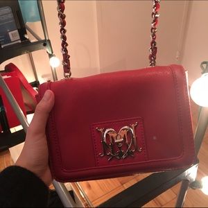 love Moschino cross-body handbag!