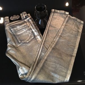 Just Cavalli Stretch Denim Skinny Jeans.