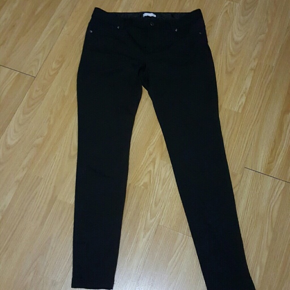 Black legging jeans with stretch