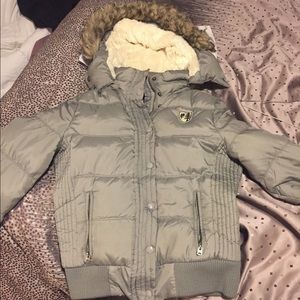 American Eagle puffer jacket w/ detachable hood