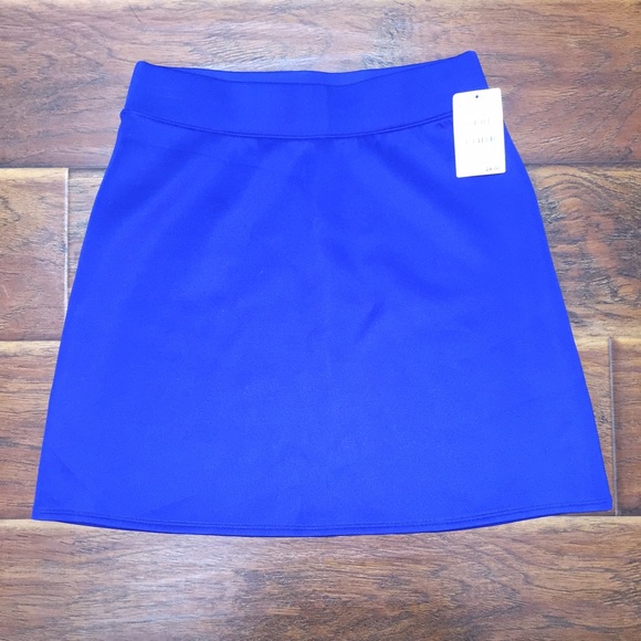 Nordstrom Frenchi Junior Cobalt Blue skater skirt
