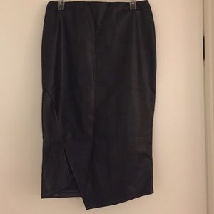 Bebe faux leather skirt
