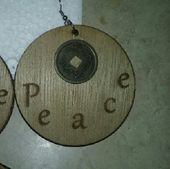 Peace earrings