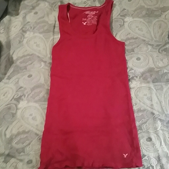 Pink American Eagle cotton tank